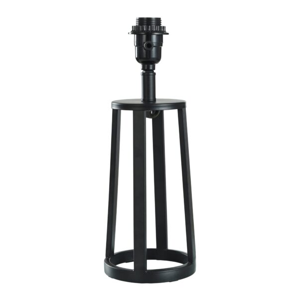 Better Homes & Gardens Modern Matte Black Table Lamp with Classic Drum Shade - Image 5