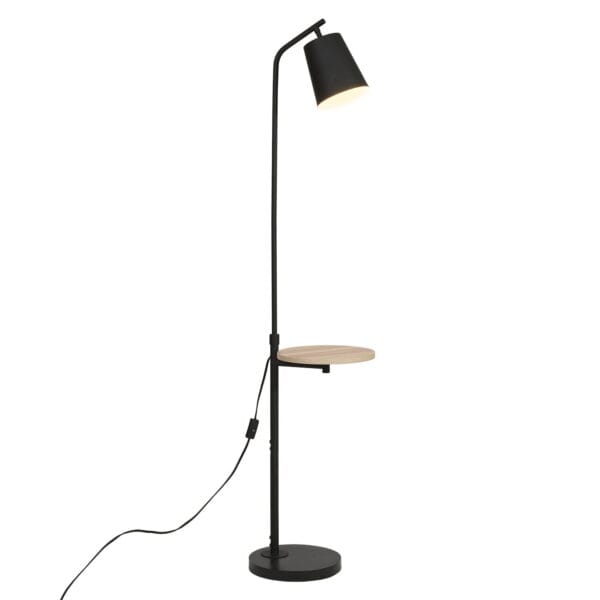 (3 pack) Mainstays 65" Modern Adjustable Head Matte Black Floor Lamp with Black Conical - Image 7