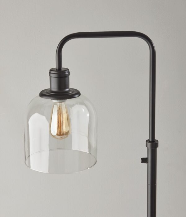 Better Homes & Gardens Farmhouse 60" 1-Light Floor Lamp, Black Metal Finish, Traditional, Adult Use. - Image 3