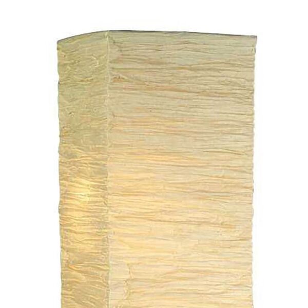 Adesso Dune Floorchiere®, Natural Rubber Wood Color,Steel Accents - Image 3