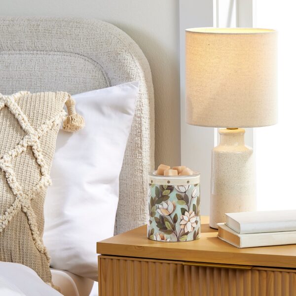 Better Homes & Gardens 17" Reactive Glaze Ceramic Table Lamp - Image 6