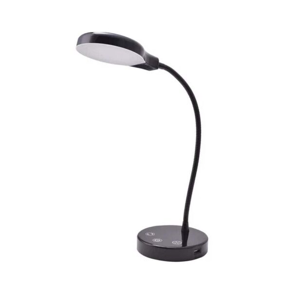 Mainstays LED Modern Dimmable Adjustable Touch Sensor Desk Lamp - Image 6