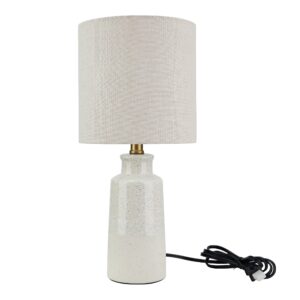 Better Homes & Gardens 17" Reactive Glaze Ceramic Table Lamp