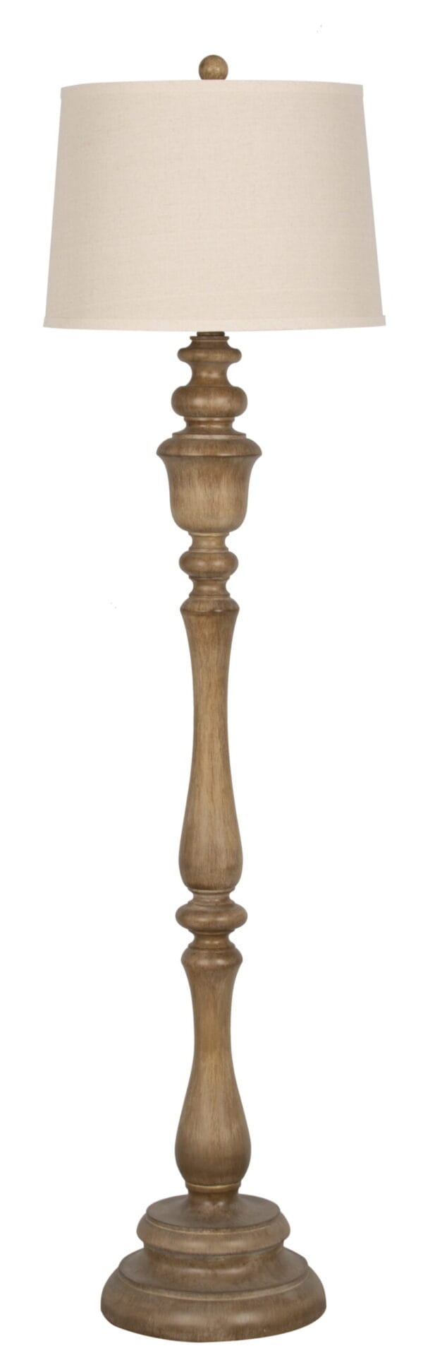 COOPER RIDGE 60" Wood Floor Lamps Floor Lamps with Shades