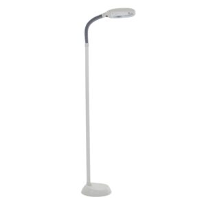 Lavish Home 63-inch Natural Sunlight Floor Lamp with Bendable Neck (Beige)