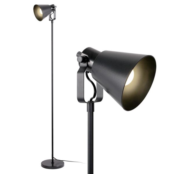 (3 pack) Mainstays Modern 64" Floor Lamp with Adjustable Head, Teen & Twen & Adult, Black - Image 5