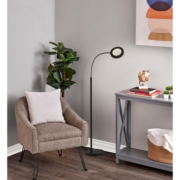 Holmes LED Magnifier Floor Lamp w/Smart Switch - Image 2