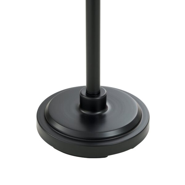 Better Homes & Gardens 63.5 in 3 Light Contemporary Black Floor Lamp Clear Glass - Image 6