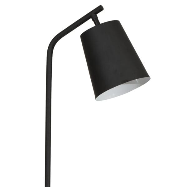(3 pack) Mainstays 65" Modern Adjustable Head Matte Black Floor Lamp with Black Conical - Image 5