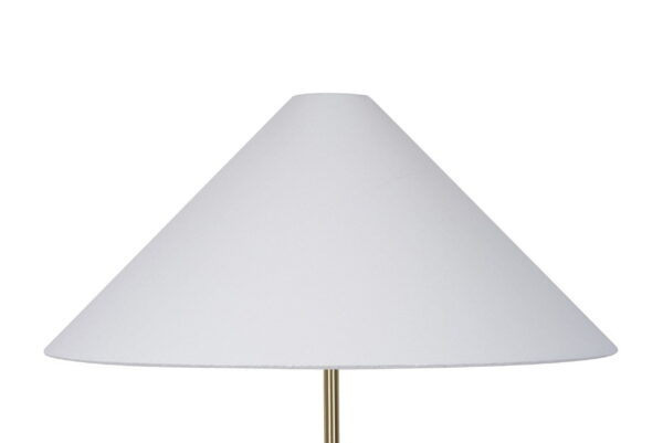 My Texas House 64 in 1 Light Gold brass Floor Lamp White - Image 4